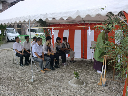 T様邸地鎮祭
