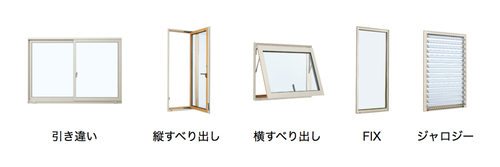 窓の種類