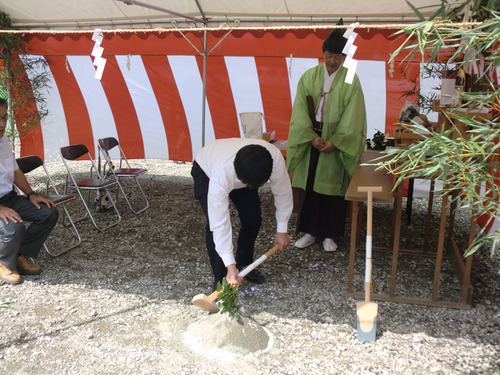 T様邸地鎮祭