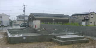 I様邸基礎工事