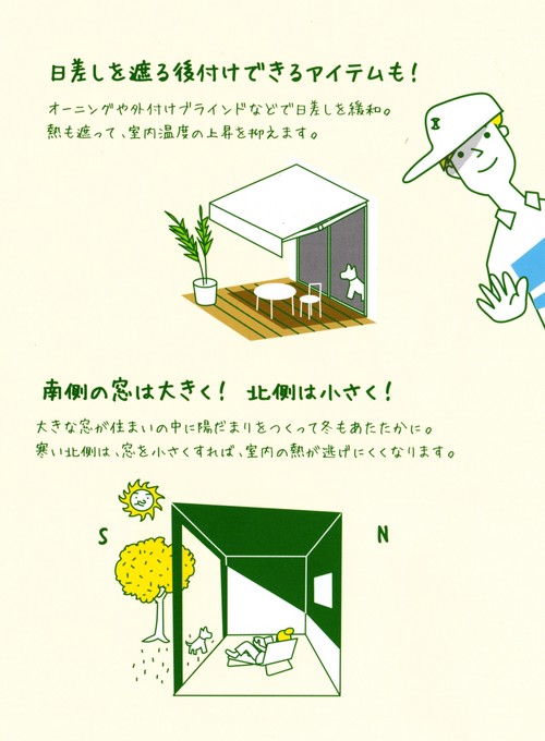 快適eco日差しと窓